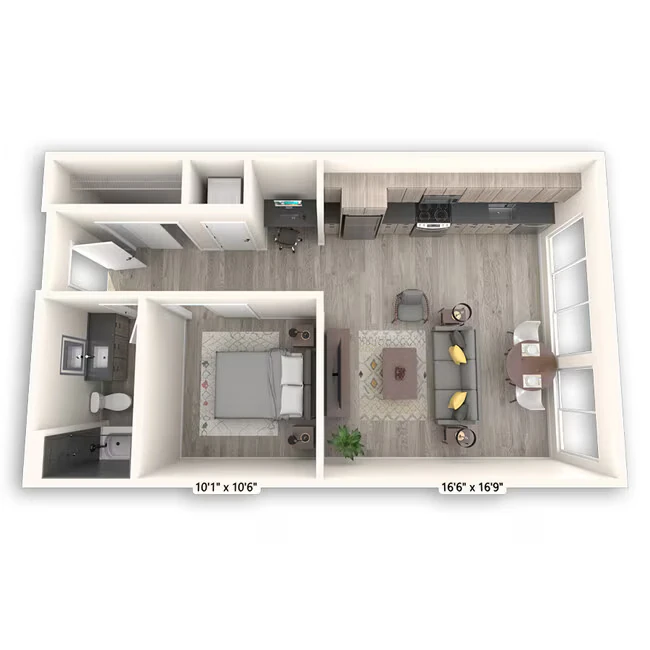 Unit 1420 1420 floor plan